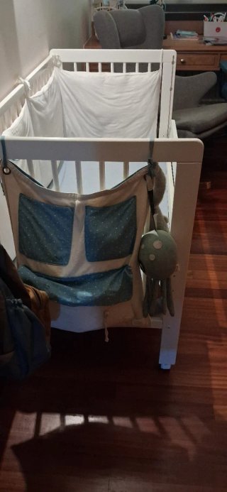 Cuna madera blanca con colchón Zara Home