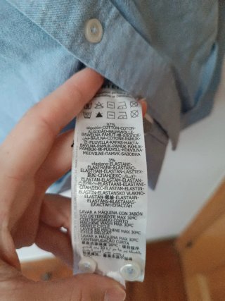 Camisa Cortefiel azul