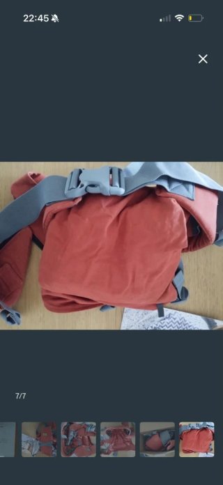 Mochila Portabebés Boba X Red Rock sin estrenar