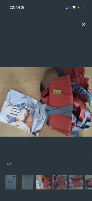 Mochila Portabebés Boba X Red Rock sin estrenar