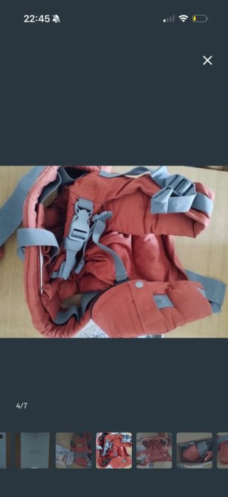 Mochila Portabebés Boba X Red Rock sin estrenar