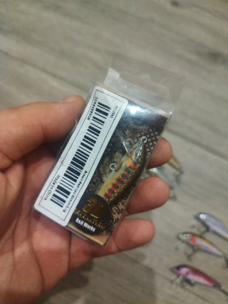 Señuelos de pesca Minnow B&U imitación Rapala.