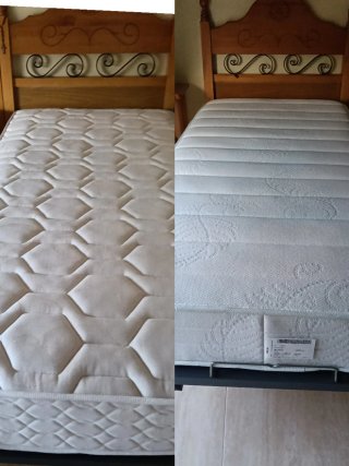 2 Camas de 90 con Mesitas de Noche y sinfonier