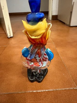 Pupazzo Vetri Murano Clown
