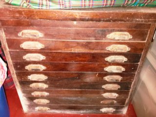 Mueble Indio Madera Cajoneras Finas