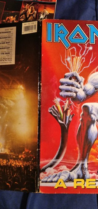 Iron Maiden LP A Real Live One