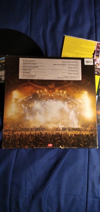 Iron Maiden LP A Real Live One
