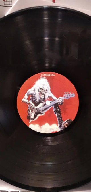 Iron Maiden LP A Real Live One