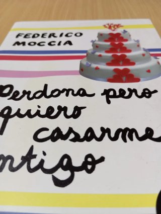 Perdona pero quiero casarme contigo