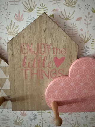Decoración infantil: estrella y casa