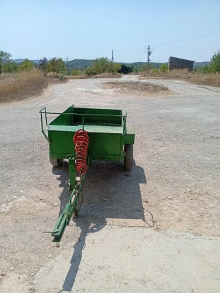 Remolque para motocultor