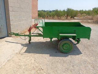 Remolque para motocultor