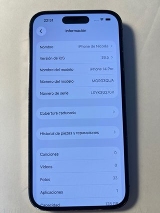 iPhone 14 Pro - 100% Bateria