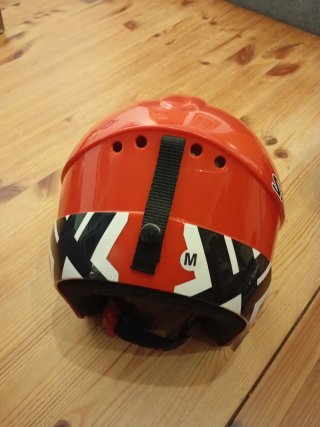 Casco de esquí SALOMON rojo NO ENVÍO