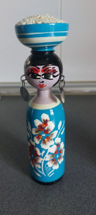 Pack Figuras Decorativas: Muñeca Étnica + Dios Gan