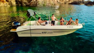 ALQUILER BARCO CON LICENCIA (Giant 600Sport)140CV