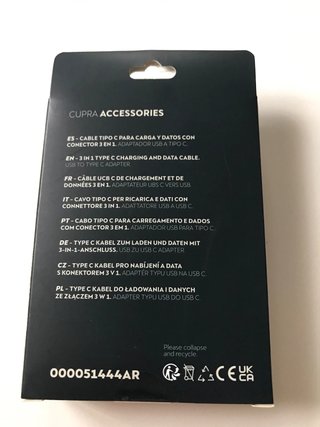 Cavetto caricatore cellulari usb - usb-c con