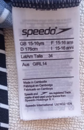 Bañador natación Speedo Endurace