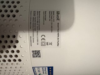 Purificador Aire Levoit Core 200S Smart