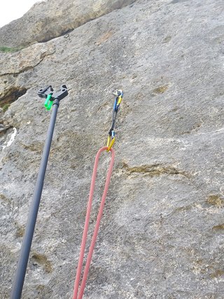 Pértiga escalada-clip stick -climbing pole