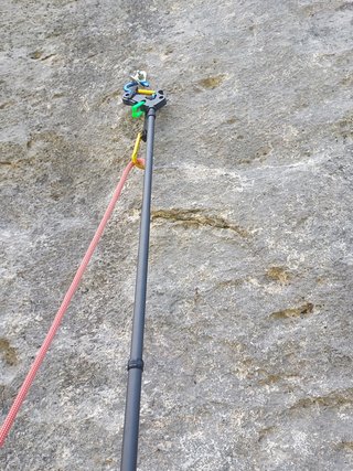 Pértiga escalada-clip stick -climbing pole