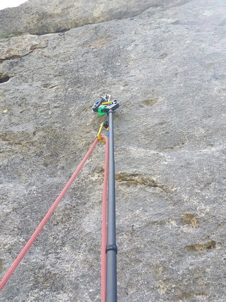 Pértiga escalada-clip stick -climbing pole