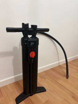 Kayak Hinchable 3P + Inflador + 2 Palas