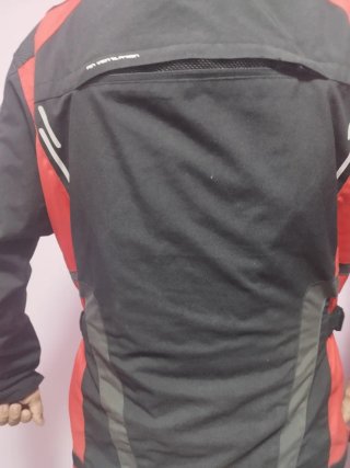 Chaqueta Moto Negra y Roja talla 3XL/58