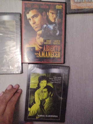 Colección DVD Clásicos Cine famosos desliza fotos