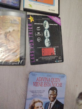Colección DVD Clásicos Cine famosos desliza fotos