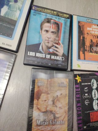 Colección DVD Clásicos Cine famosos desliza fotos