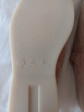 Loro Piana Mocasines Verano Piel Metal