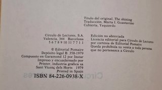 LIBRO INSÓLITO ESPLENDOR - STEPHEN KING