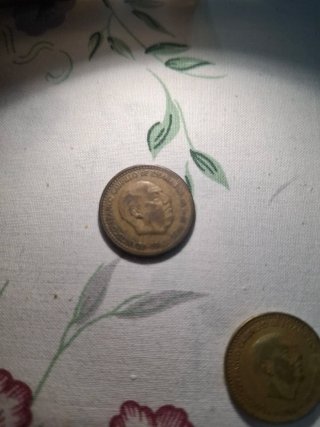 Lote 3 monedas 1 peseta Franco antiguas