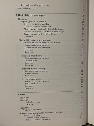 Fluid Physiology and Pathology in Chinese Medicine