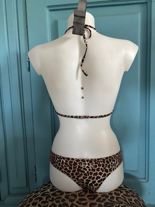 Set 3 pezzi Liu Jo bikini animalier + pinocchietto