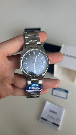 Reloj Casio 1302 Negro - NUEVO