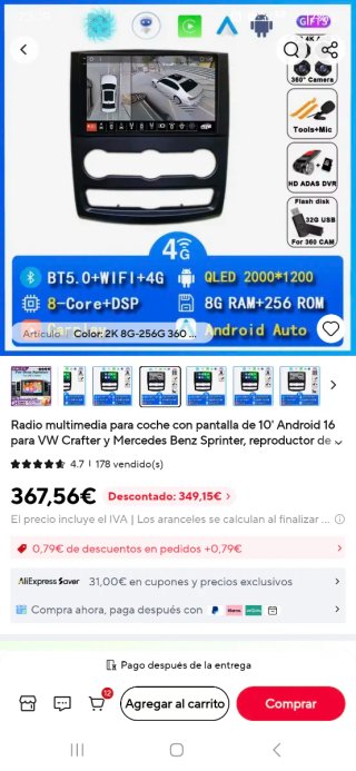 Radio Mercedes Sprinter