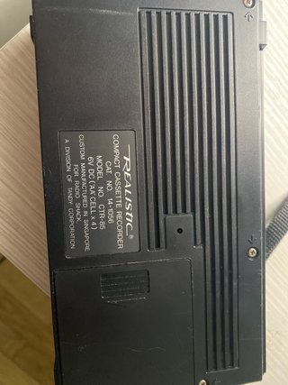 Grabadora de cassette Realistic