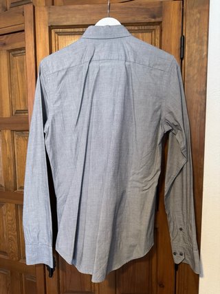 Camisa Cortefiel gris azulada