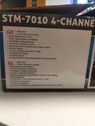 Mesa de mezclas Vonyx STM7010