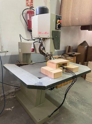 Pantógrafo taladro carpintería