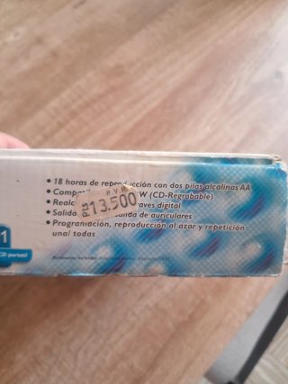 Reproductor CD Portátil Philips AZ7901