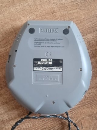 Reproductor CD Portátil Philips AZ7901