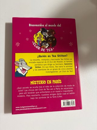 Misterio en París Tea Stilton 4