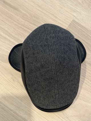 Gorra de cuero para montar a caballo