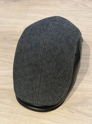 Gorra de cuero para montar a caballo