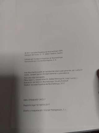 Evaluación del dolor en reumatología Evador