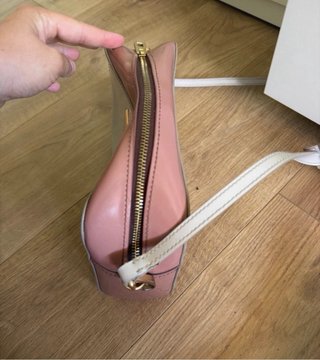 Bolso Bimba y Lola rosa y blanco