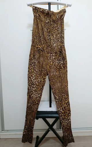 Mono algodón, animal print talla M